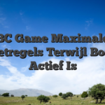 BC Game Maximale Inzetregels Terwijl Bonus Actief Is