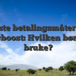Beste betalingsmåter på Bigboost: Hvilken bør du bruke?