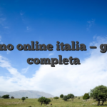 Casino online italia — guida completa