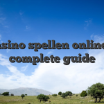Casino spellen online — complete guide