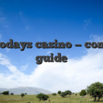 Casinodays casino — complete guide