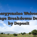 Energycasino Welcome Package Breakdown: Deposit by Deposit