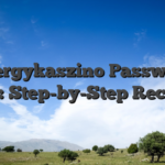 Energykaszino Password Reset: Step-by-Step Recovery
