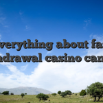 Everything about fast withdrawal casino canada