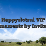 Happyslotsnl VIP Tournaments by Invitation
