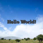 Hello World!