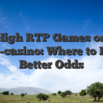 High RTP Games on Nrg-casino: Where to Find Better Odds