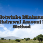 Hotwinbe Minimum Withdrawal Amount Per Method