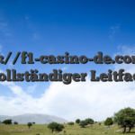 Https://f1-casino-de.com.de/ — vollständiger Leitfaden