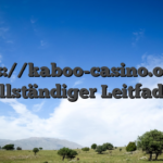 Https://kaboo-casino.org/ — vollständiger Leitfaden