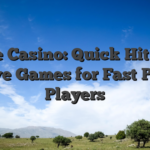 Spree Casino: Quick‑Hit Slots & Live Games for Fast‑Paced Players