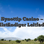 Synottip Casino — vollständiger Leitfaden