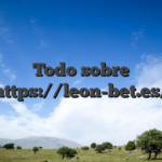 Todo sobre https://leon-bet.es/