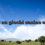 Tutto su giochi casino online
