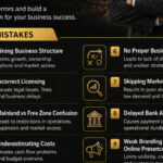 Top Common Mistakes When Starting a Business in Dubai