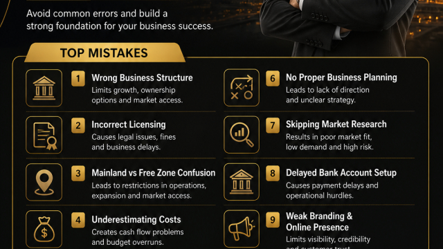 Top Common Mistakes When Starting a Business in Dubai