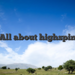 All about highspin