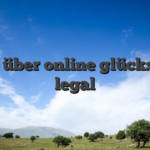 Alles über online glücksspiel legal