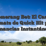 Boomerang Bet: El Casino Ultimate de Quick‑Hit para Ganancias Instantáneas