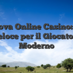 Casinova Online Casino: Gioco Veloce per il Giocatore Moderno