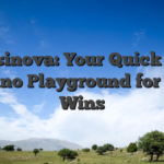 Casinova: Your Quick‑Hit Casino Playground for Fast Wins