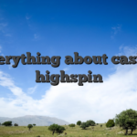 Everything about casino highspin