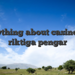 Everything about casino med riktiga pengar