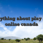 Everything about play slots online canada
