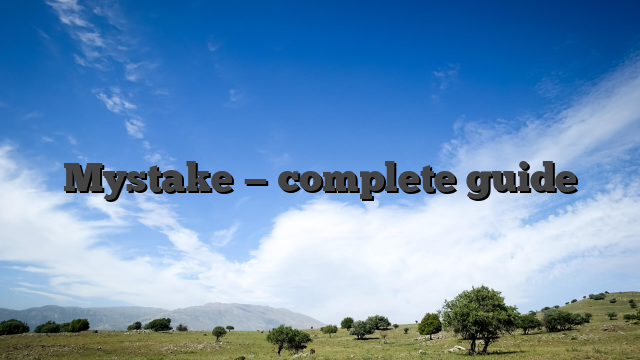 Mystake — complete guide