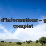 Plus d’informations — guide complet