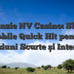 Recenzie NV Casino: Sloturi Mobile Quick‑Hit pentru Sesiuni Scurte și Intense