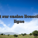 Tout sur casino licencié en ligne