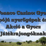 Wonaco Casino: Gyors tempójú nyerőgépek és Élő Akció a Gyors Játékrajongóknak