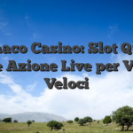 Wonaco Casino: Slot Quick Play e Azione Live per Vincite Veloci
