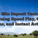 10 Min Deposit Casino: Lightning‑Speed Play, Quick Wins, and Instant Action