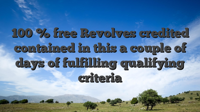 100 % free Revolves credited contained in this a couple of days of fulfilling qualifying criteria