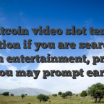 A Bitcoin video slot tend to attention if you are searching to own entertainment, privacy, and you may prompt earnings