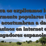 Aca os explicamos los mayormente populares bonos cual acostumbran a dar los casinos en internet en jugadores espanoles
