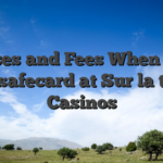 Accuses and Fees When Using Paysafecard at Sur la toile Casinos