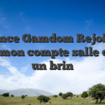 Alliance Gamdom Rejoignez dans mon compte salle de jeu un brin