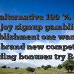 An alternative 100 % free enjoy signup gambling establishment one wants to beat brand new competition regarding bonuses try Resorts