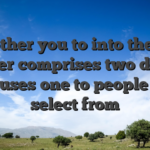 Another you to into the the number comprises two desired bonuses one to people can select from
