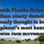 A-south Florida fixture for more than ninety decades, it�s commonly thought to be �this new planet’s most beautiful horse race movement