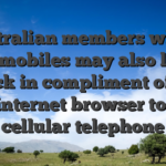 Australian members which have mobiles may also like to check in compliment of the new internet browser to their cellular telephone