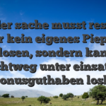 Bei der sache musst respons gar kein eigenes Piepen einlosen, sondern kannst schlichtweg unter einsatz von dm Bonusguthaben loslegen