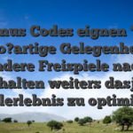 Bonus Codes eignen ‘ne gro?artige Gelegenheit, andere Freispiele nach beibehalten weiters dasjenige Spielerlebnis zu optimieren