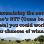By examining the newest casino’s RTP (Come back to Athlete) you could work-out your chances of winning