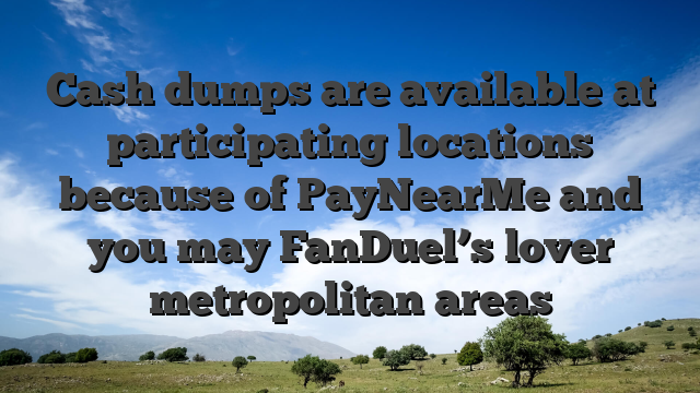 Cash dumps are available at participating locations because of PayNearMe and you may FanDuel’s lover metropolitan areas