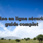Casino en ligne sécurisé — guide complet