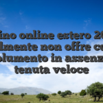 Casino online estero 20Bet attualmente non offre certain emolumento in assenza di tenuta veloce